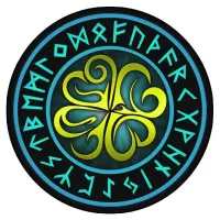 Коврик для мыши Клевер удачи, d.20см KM0037