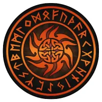 Коврик для мыши Солнцеворот, d.20см KM0041