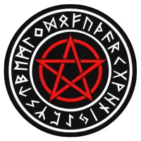 Коврик для мыши Пентаграмма, d.20см KM0047