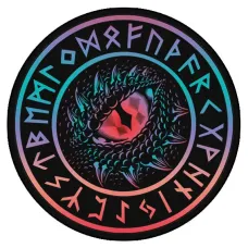 Коврик для мыши Глаз дракона, d.20см KM0049