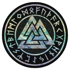 Коврик для мыши Валькнут, d.20см KM0051