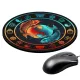 Коврик для мыши Рыбы Инь-Ян, d.20см KM0066