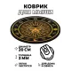 Коврик для мыши Солнце, d.20см KM0075