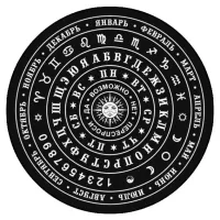 Коврик для мыши Доска для гадания, d.20см KM0088