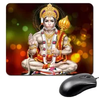 Коврик для мыши 22х18см Хануман KMP030