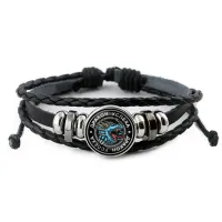 Кожаный браслет Дракон успеха BSK-0039