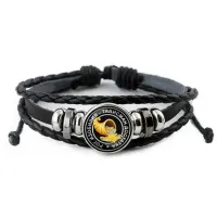Кожаный браслет Рог изобилия BSK-0053