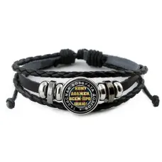 Кожаный браслет Талисман возврата долгов BSK-0057