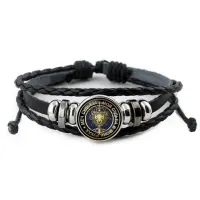 Кожаный браслет Меч Судьбы BSK-0063
