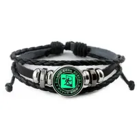 Кожаный браслет Выход есть всегда BSK-0081