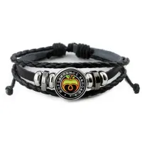 Кожаный браслет Молодильное яблоко BSK-0083