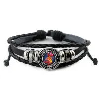 Кожаный браслет Восточный гороскоп - год Дракона BSK-0103