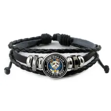 Кожаный браслет Восточный гороскоп - год Собаки BSK-0109