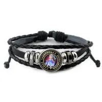 Кожаный браслет Самая прекрасная принцесса BSK-0113