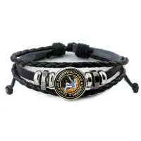 Кожаный браслет Покорителю высот BSK-0131