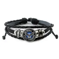 Кожаный браслет Птица высокого полета BSK-0145