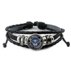 Кожаный браслет Птица высокого полета BSK-0145