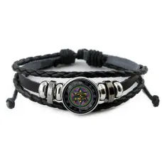 Кожаный браслет Око Гора BSK-0248