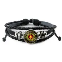 Кожаный браслет Пацифик BSK-A002