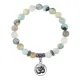 Браслет Ом (защита и духовное развитие), Амазонит BSP-25-18