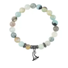 Браслет Волшебная шляпа (магический дар), Амазонит BSP-25-20