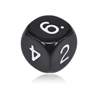 Игральный 6-гранный кубик, 1,5х1,5х1,5см KGB010