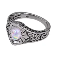 Кольцо, цвет серебряный, размер 9 KL206