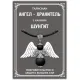 Талисман Ангел-хранитель с натуральным камнем Шунгит, цвет серебряный AH016-S