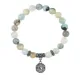 Браслет Багуа (защита от негативной энергии), Амазонит BSP-25-34