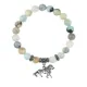 Браслет Лев (храбрость, власть, благосостояние), Амазонит BSP-25-2073