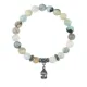 Браслет Будда (защита, духовное развитие), Амазонит BSP-25-2074