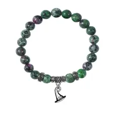 Браслет Волшебная шляпа (магический дар), Цоизит BSP-26-20