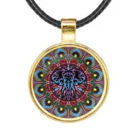 Амулет Мандала Слона ALE1027