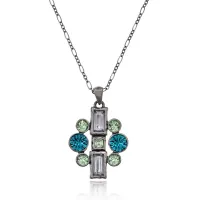 Кулон с крупными стразами UG018