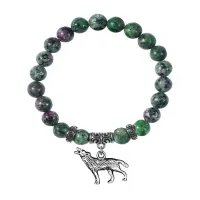 Браслет Волк (защита, сила, победа), Цоизит BSP-26-28