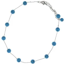 Колье из синтетического камня UG152