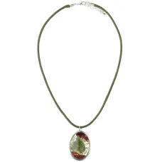 Кулон из стекла на шнурке UG194