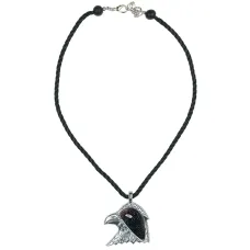 Кулон Орел, цвет черный UG214