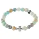 Браслет Спаси и сохрани с нат.камнем Амазонит BSV1-01