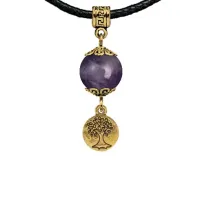 Амулет Дерево жизни (защита и развитие), аметист MKAG-21-S001