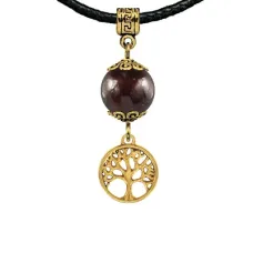 Амулет Дерево жизни (защита и развитие), гранат MKAG-22-0012