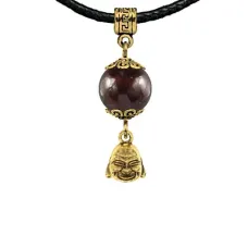 Амулет Бог богатства (изобилие и благополучие), гранат MKAG-22-0025