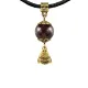 Амулет Бог богатства (изобилие и благополучие), гранат MKAG-22-0025