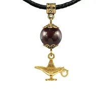 Амулет Волшебная лампа (исполнение желаний), гранат MKAG-22-0074