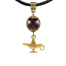 Амулет Волшебная лампа (исполнение желаний), гранат MKAG-22-0074