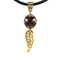 Амулет Крыло ангела (защита высших сил), гранат MKAG-22-2039