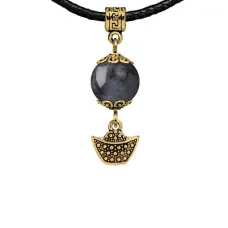 Амулет Золотой слиток (на богатство), лабрадор MKAG-24-0058