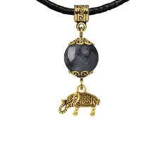 Амулет Слон (мудрость, сила, долголетие), лабрадор MKAG-24-0062