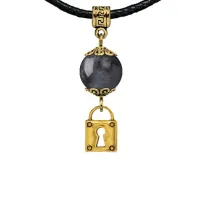 Амулет Замок (на счастье и любовь), лабрадор MKAG-24-2040