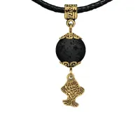 Амулет Золотая рыбка (исполнение желаний), лава MKAG-25-0021